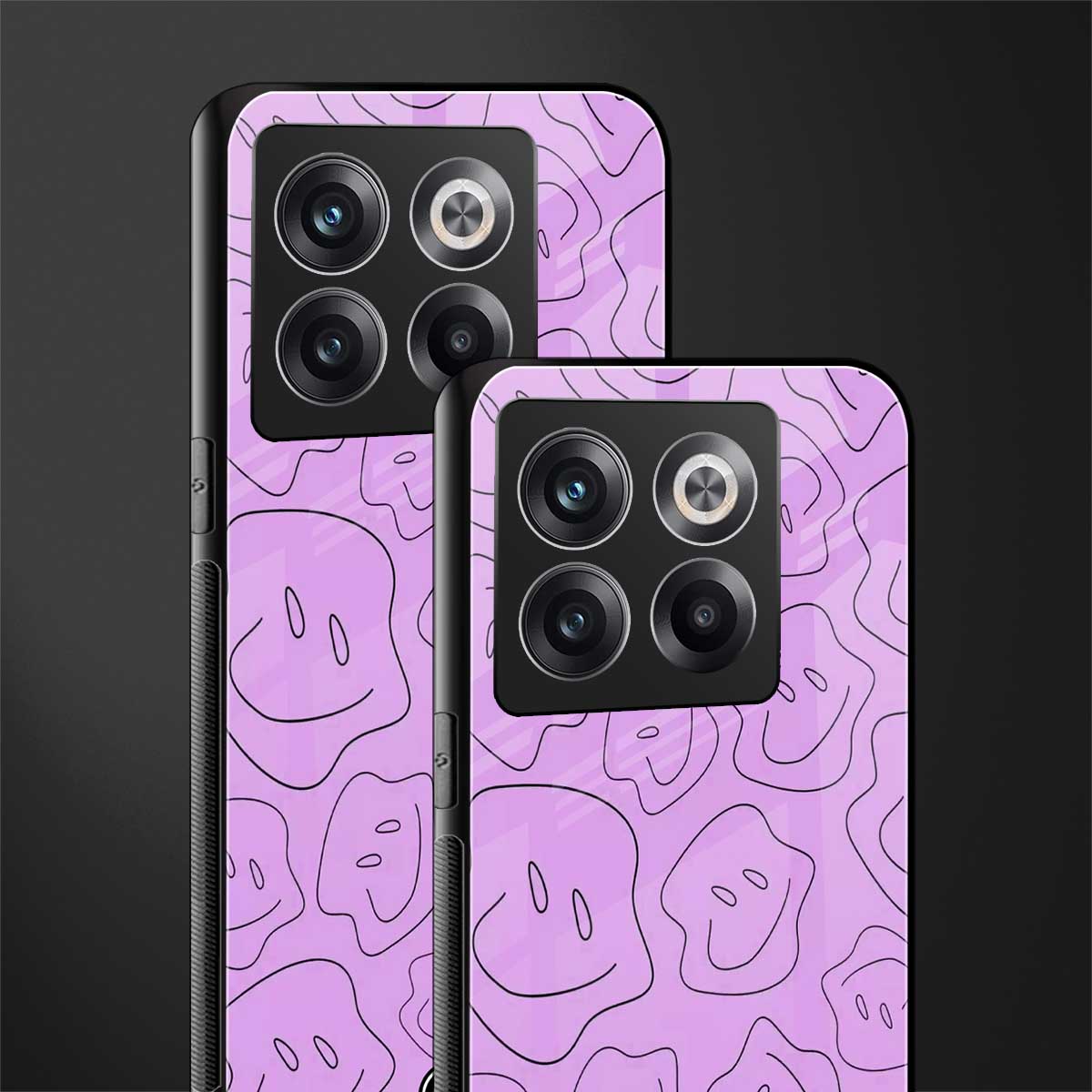 kinda sad kinda happy back phone cover | glass case for oneplus 10t