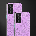 kinda sad kinda happy back phone cover | glass case for samsung galaxy f23 5g
