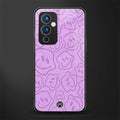 kinda sad kinda happy back phone cover | glass case for oneplus 9