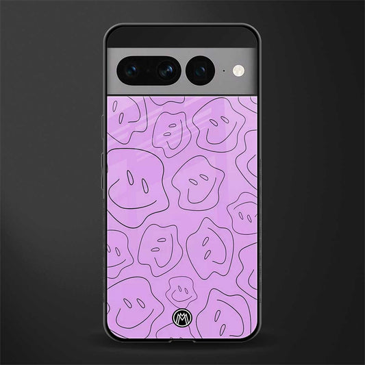 kinda sad kinda happy back phone cover | glass case for google pixel 7 pro