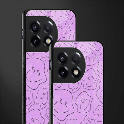 kinda sad kinda happy back phone cover | glass case for oneplus 11r