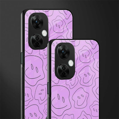 kinda sad kinda happy back phone cover | glass case for oneplus nord ce 3 lite