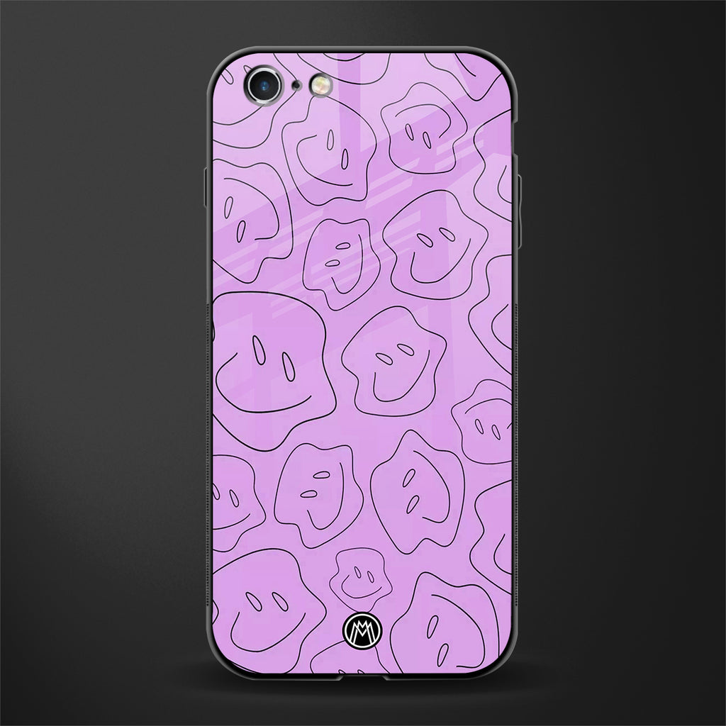 kinda sad kinda happy glass case for iphone 6 plus image