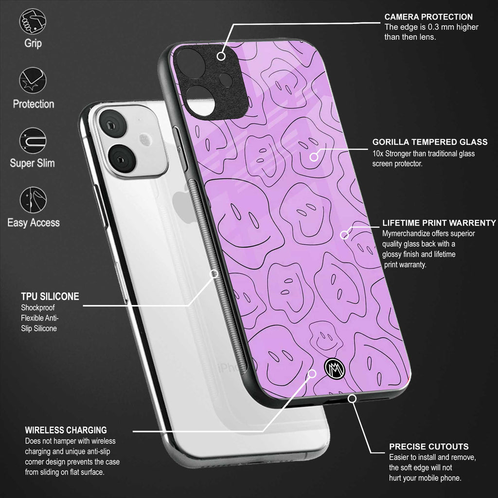 kinda sad kinda happy back phone cover | glass case for redmi note 11 pro plus 4g/5g