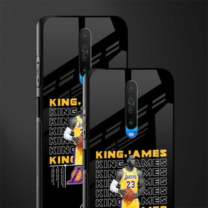 king james glass case for poco x2 image-2