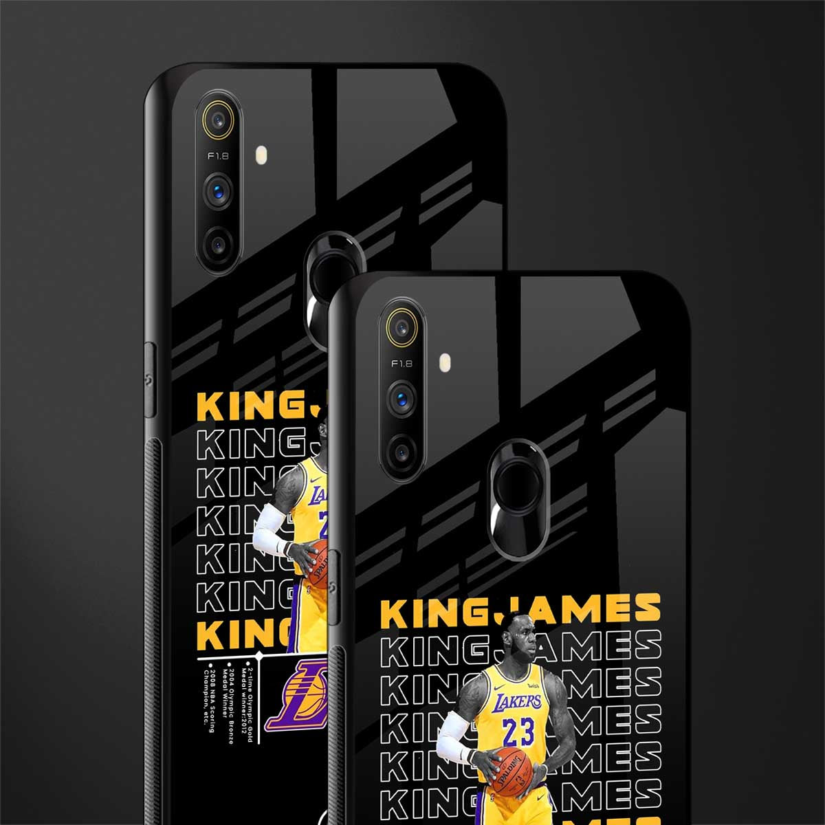 king james glass case for realme narzo 10a image-2