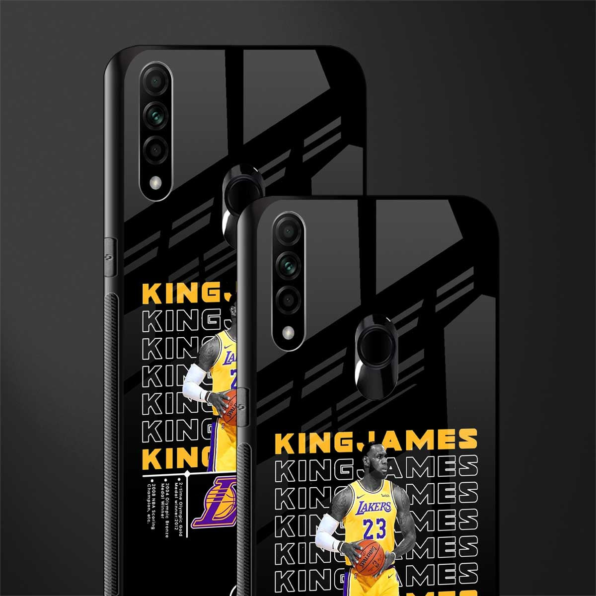 king james glass case for oppo a31 image-2