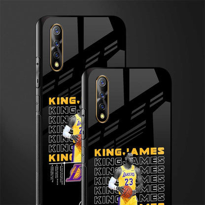 king james glass case for vivo z1x image-2
