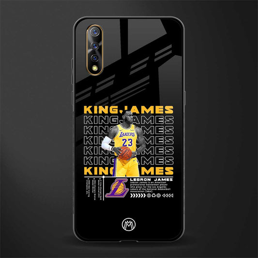 king james glass case for vivo s1 image