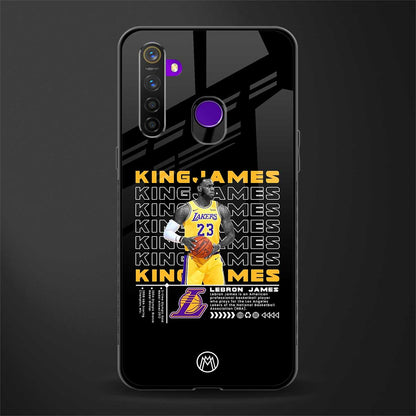 king james glass case for realme 5s image