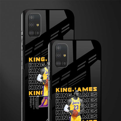 king james glass case for samsung galaxy a51 image-2