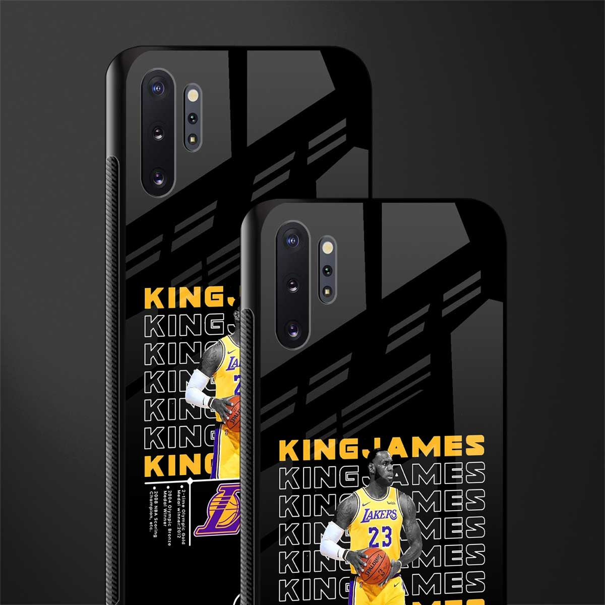 king james glass case for samsung galaxy note 10 plus image-2