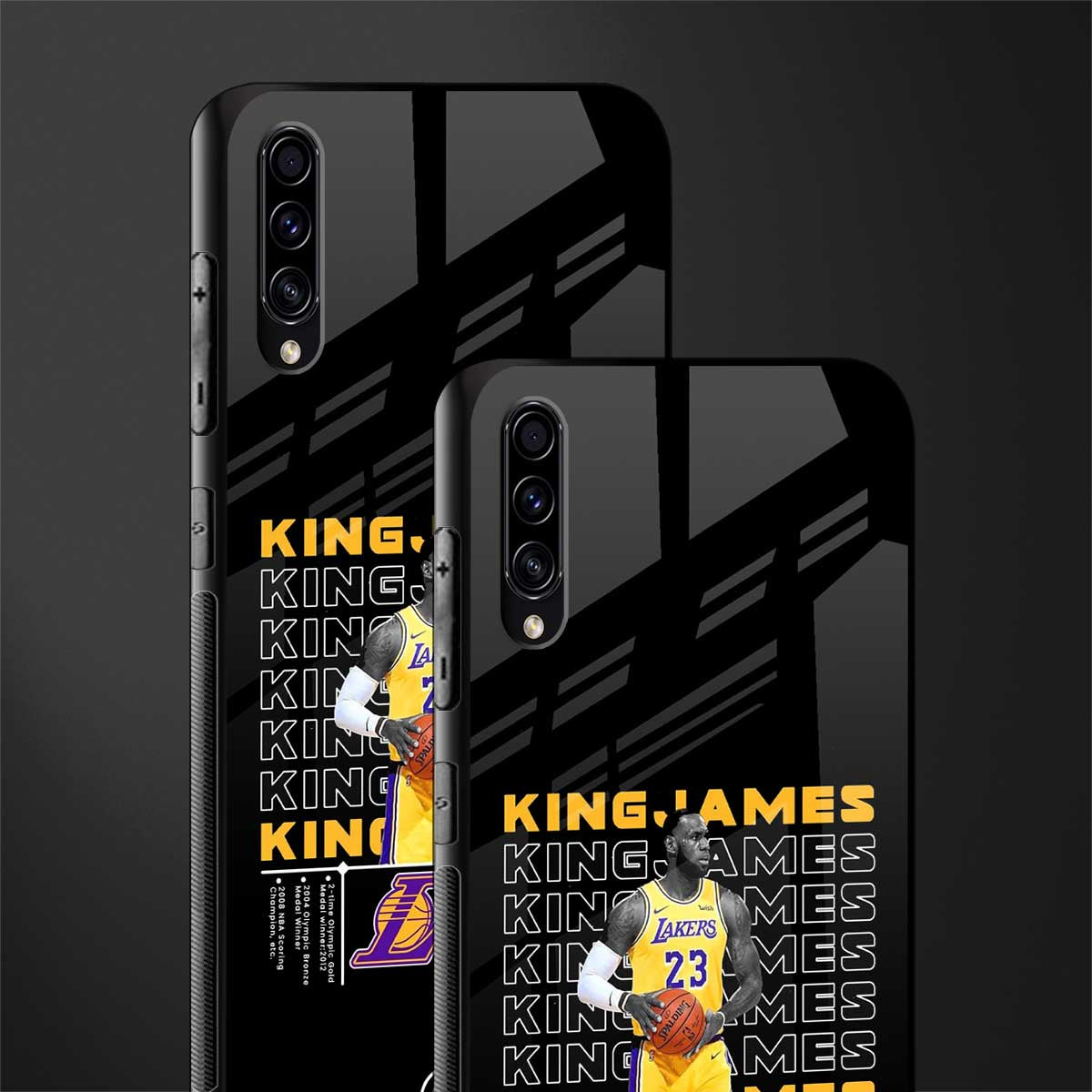 king james glass case for samsung galaxy a70 image-2