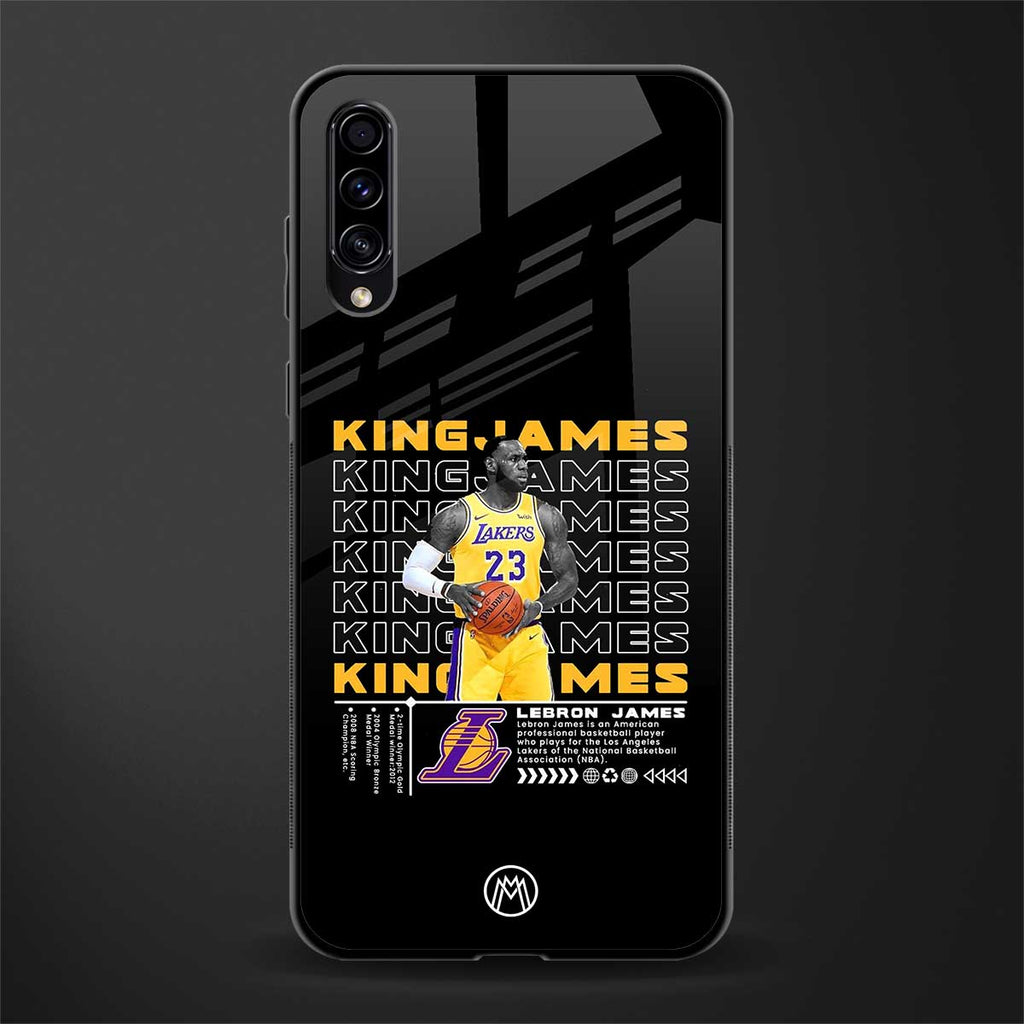 king james glass case for samsung galaxy a70 image
