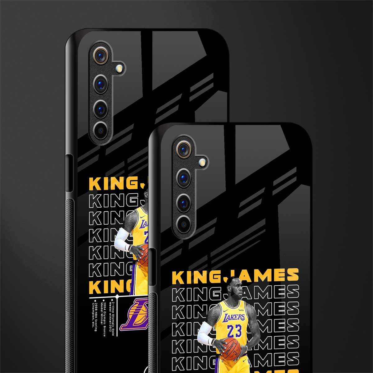 king james glass case for realme 6 pro image-2