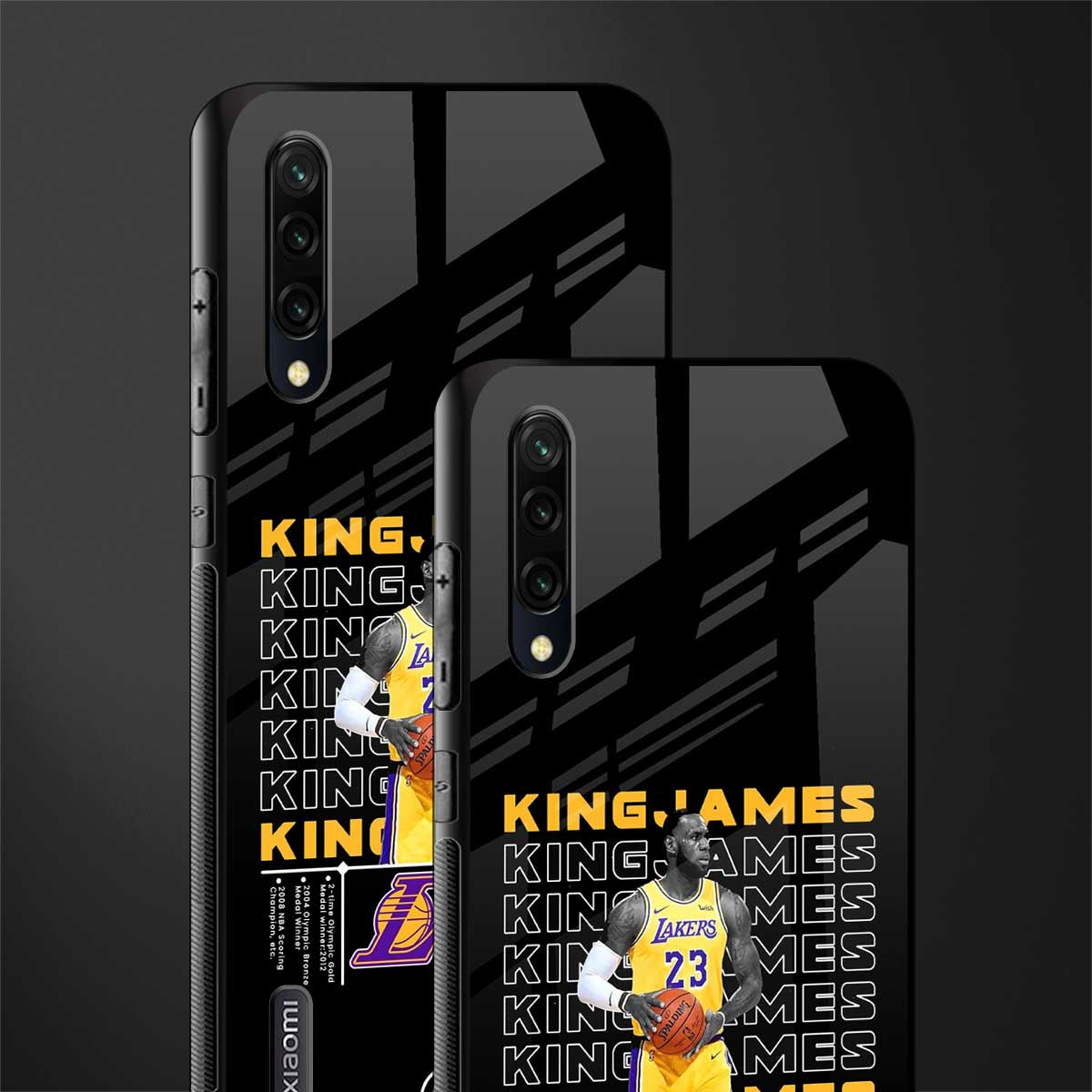 king james glass case for mi a3 redmi a3 image-2