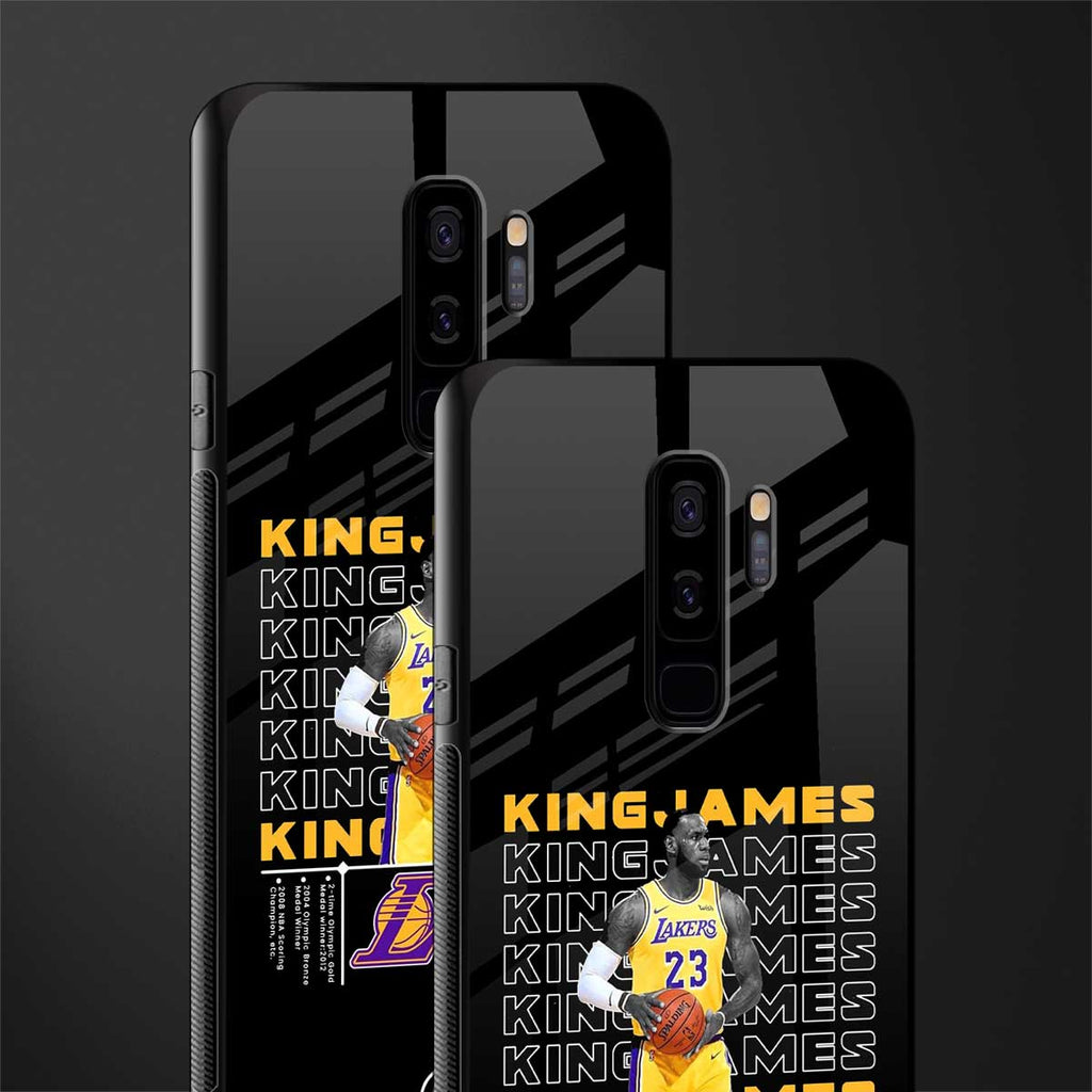 king james glass case for samsung galaxy s9 plus image-2