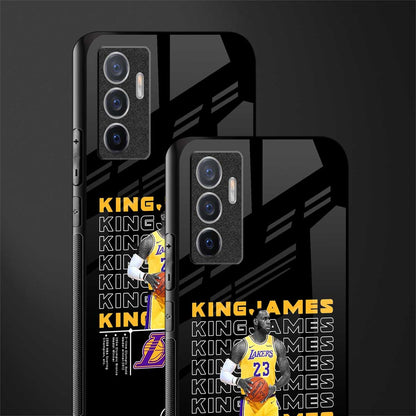 king james glass case for vivo v23e image-2