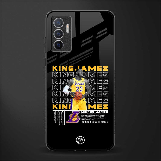 king james glass case for vivo v23e image