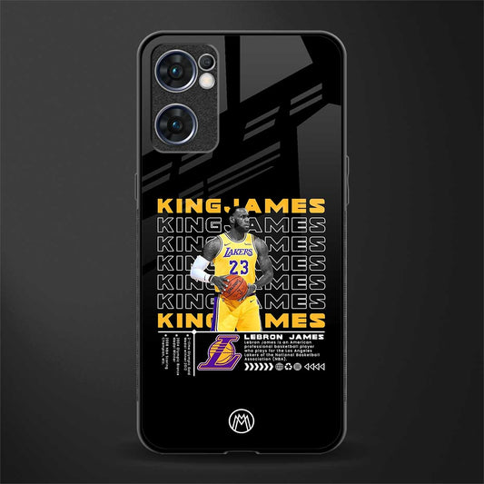 king james glass case for oppo reno7 5g image