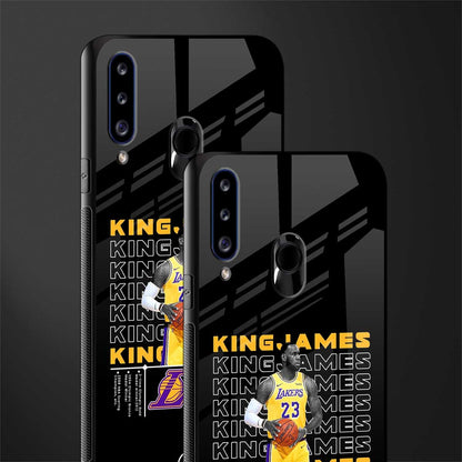 king james glass case for samsung galaxy a20s image-2