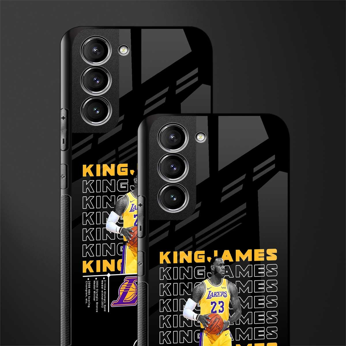 king james glass case for samsung galaxy s22 5g image-2