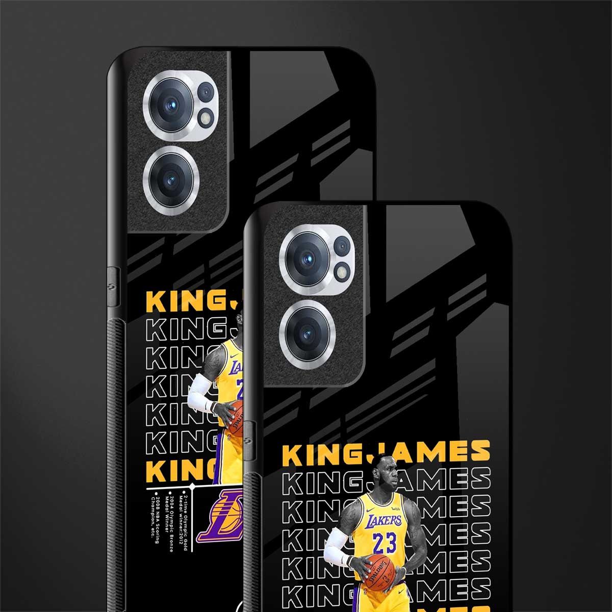 king james glass case for oneplus nord ce 2 5g image-2