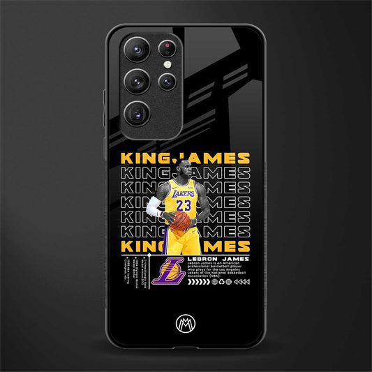 king james glass case for samsung galaxy s21 ultra image