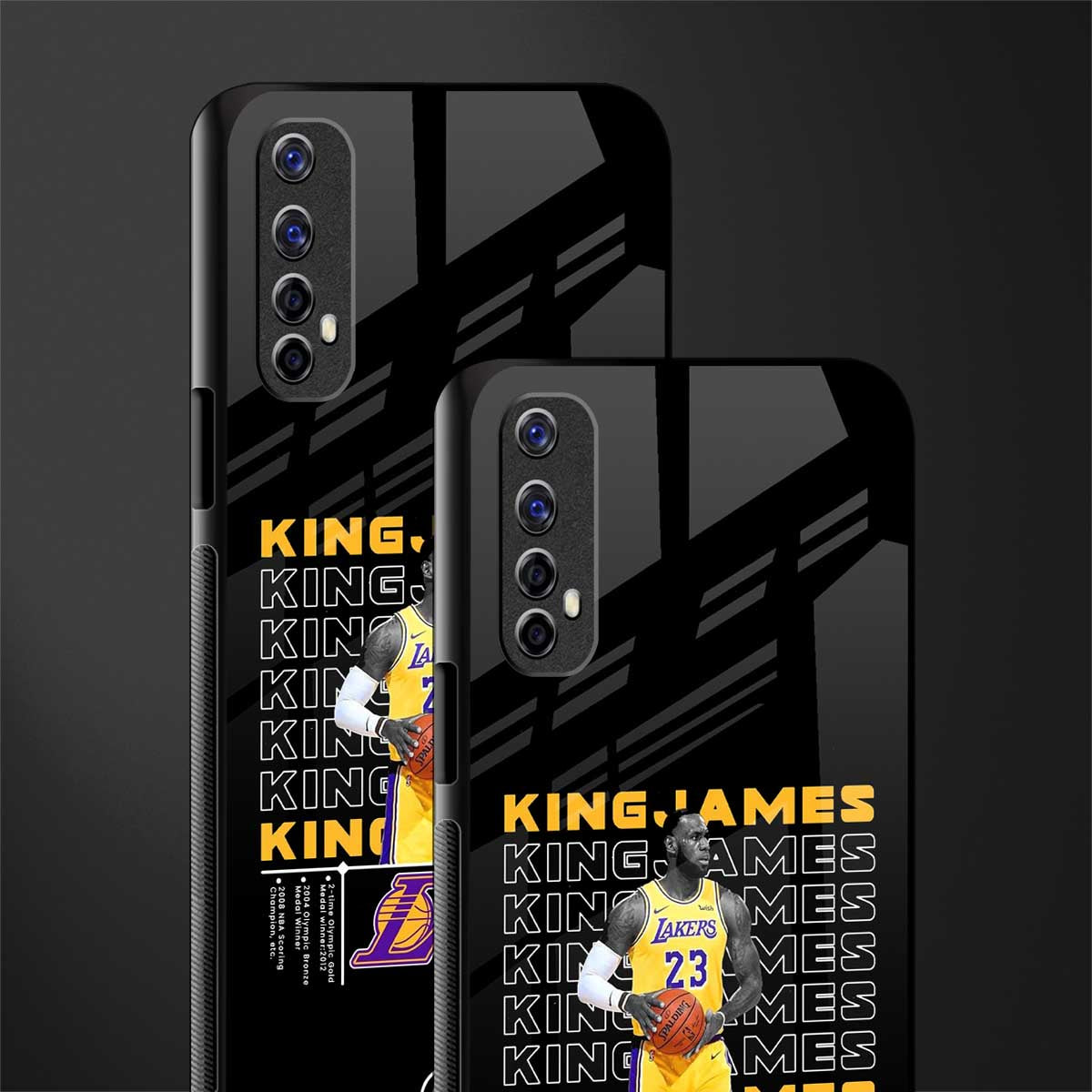 king james glass case for realme narzo 20 pro image-2