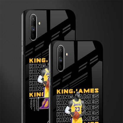 king james glass case for realme c3 image-2