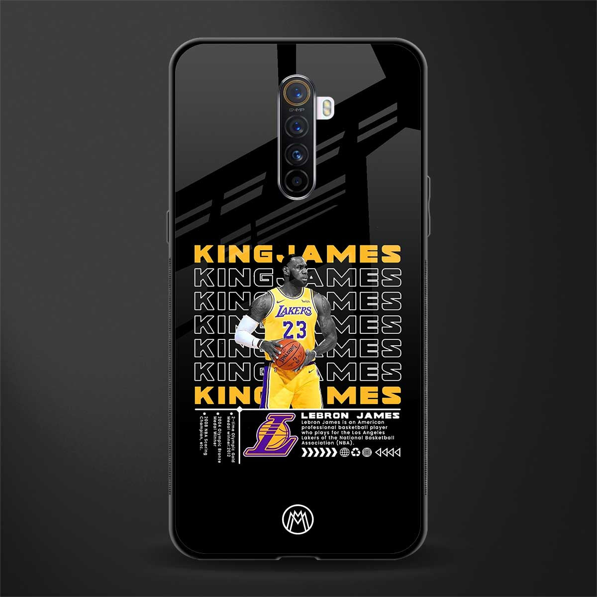 king james glass case for realme x2 pro image