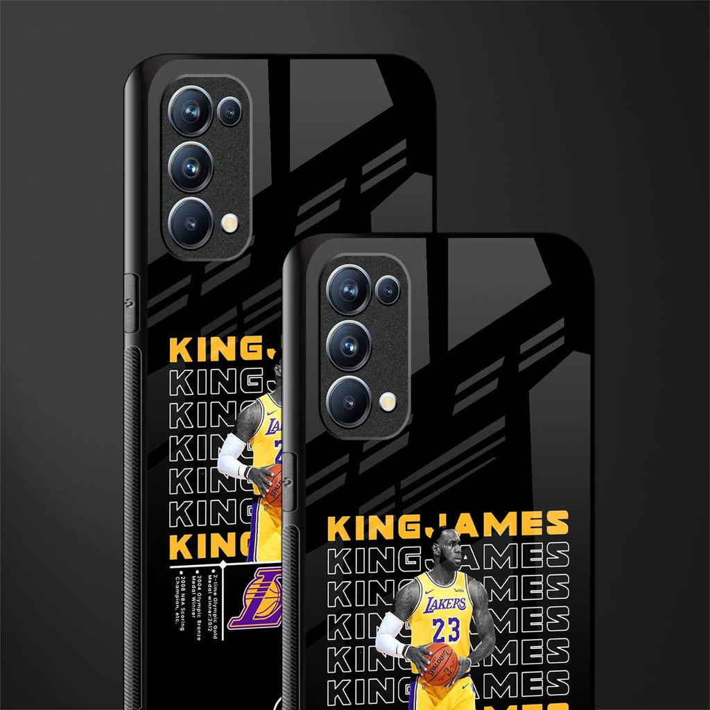king james glass case for oppo reno 5 pro image-2