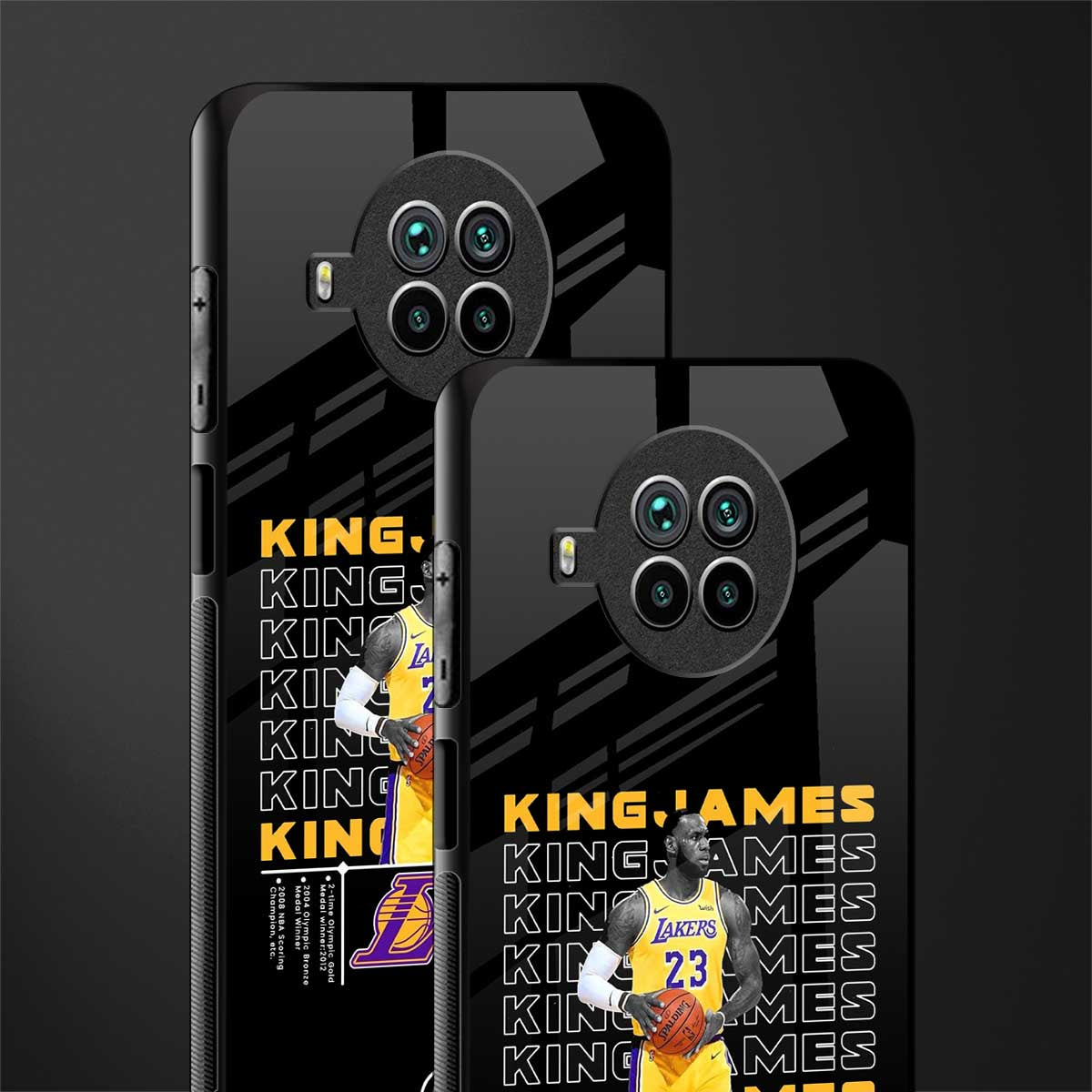 king james glass case for mi 10i image-2