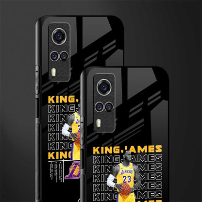 king james glass case for vivo y53s image-2