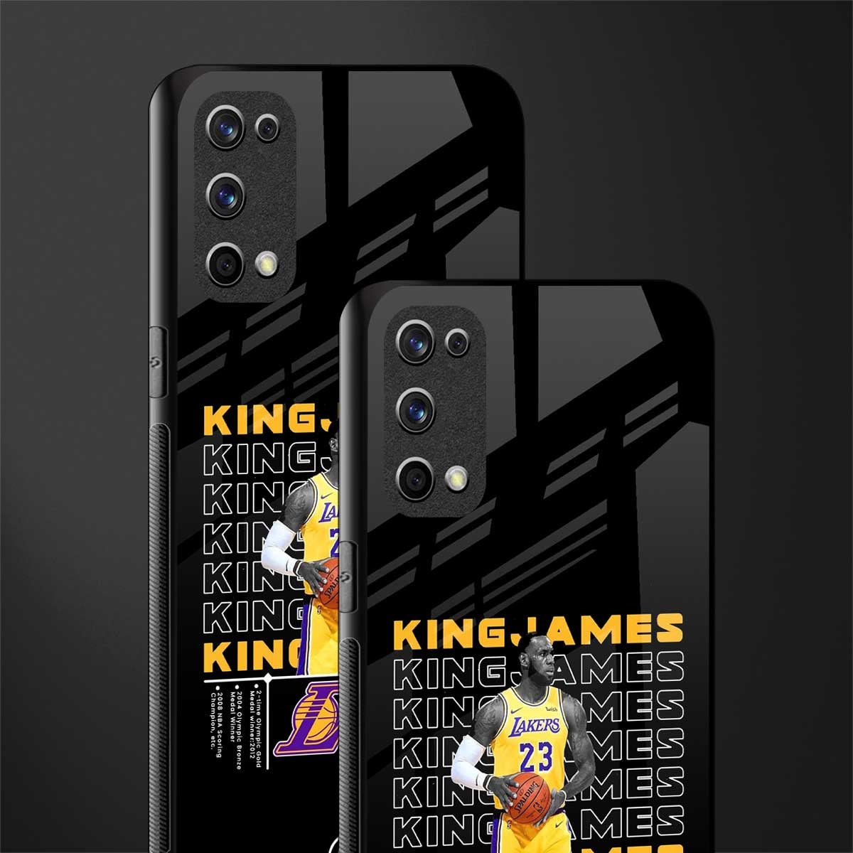 king james glass case for realme x7 pro image-2