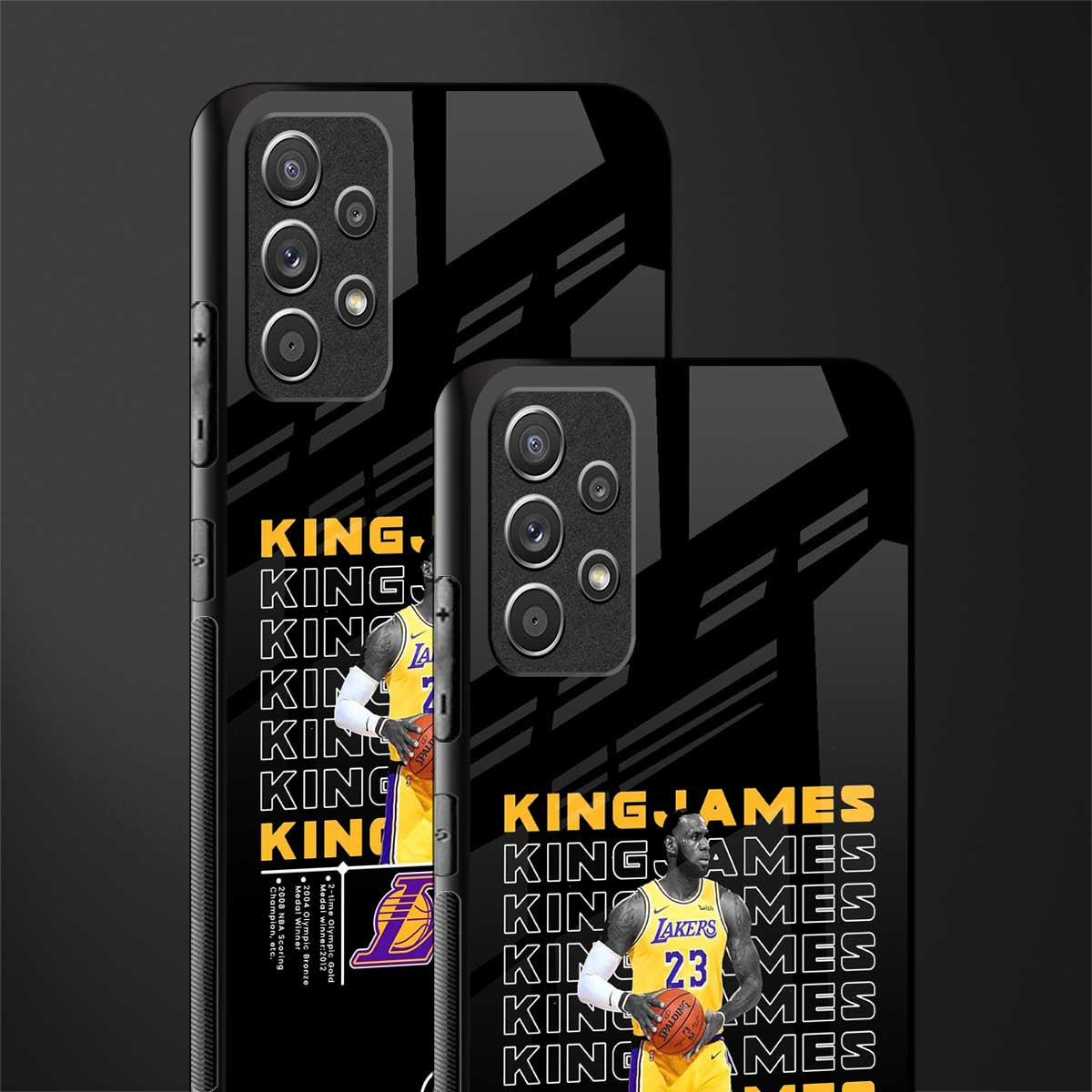 king james glass case for samsung galaxy a52 image-2