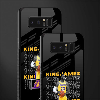 king james glass case for samsung galaxy note 8 image-2