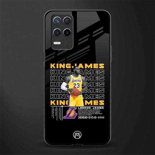 king james glass case for realme narzo 30 5g image