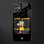 king james glass case for iphone 12 mini image
