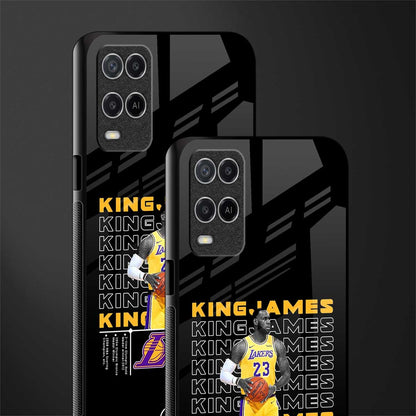 king james glass case for oppo a54 image-2