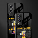 king james glass case for vivo v21e 5g image-2