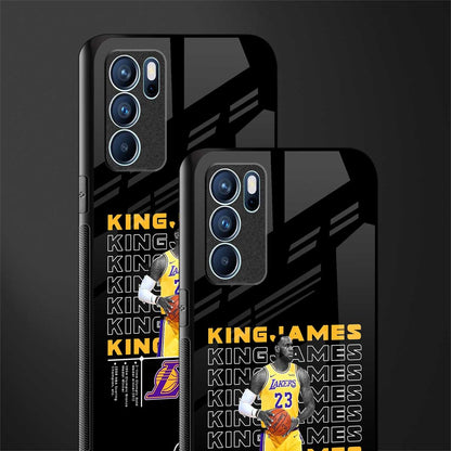 king james glass case for oppo reno6 pro 5g image-2