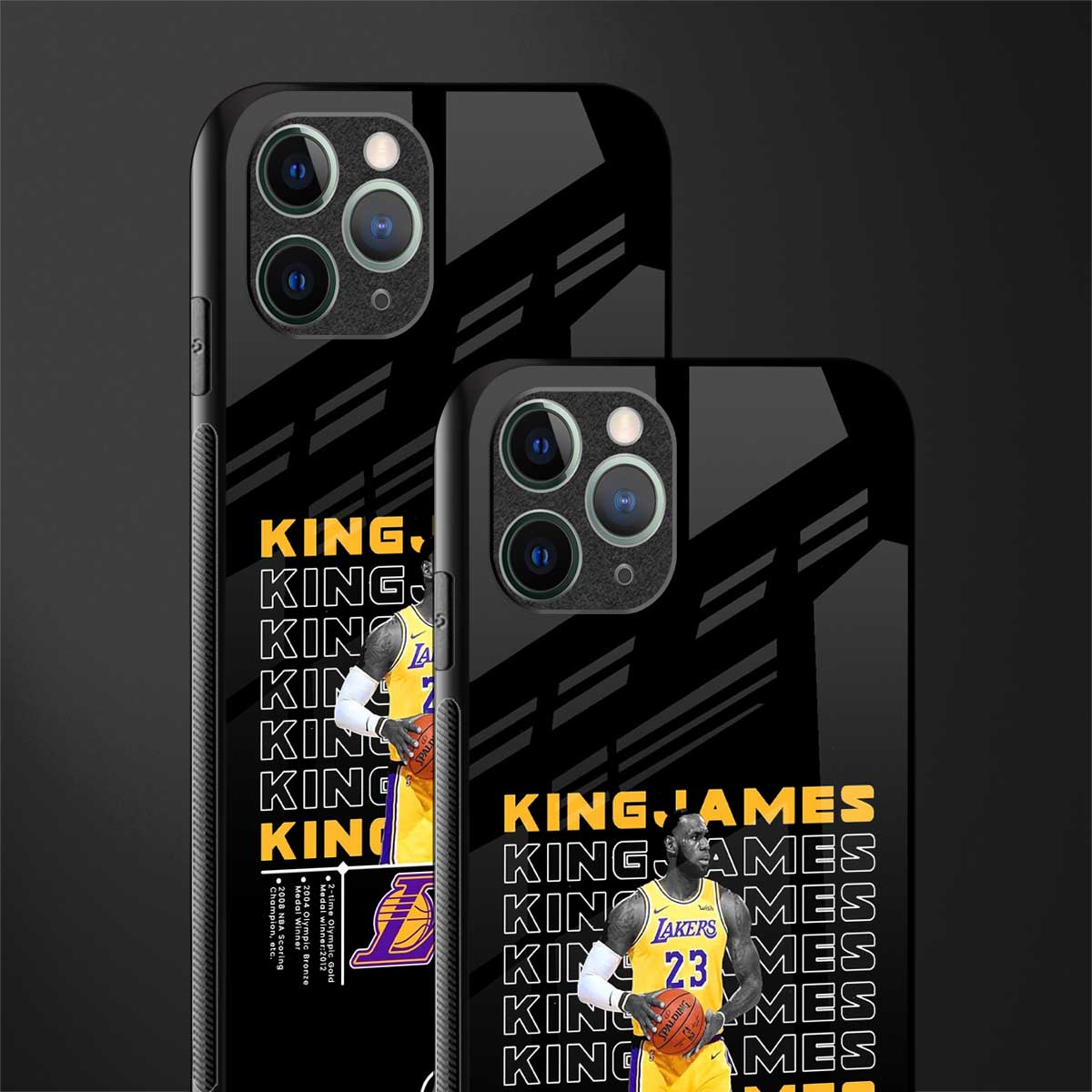 king james glass case for iphone 11 pro image-2