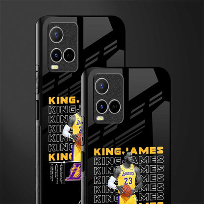 king james glass case for vivo y21 image-2