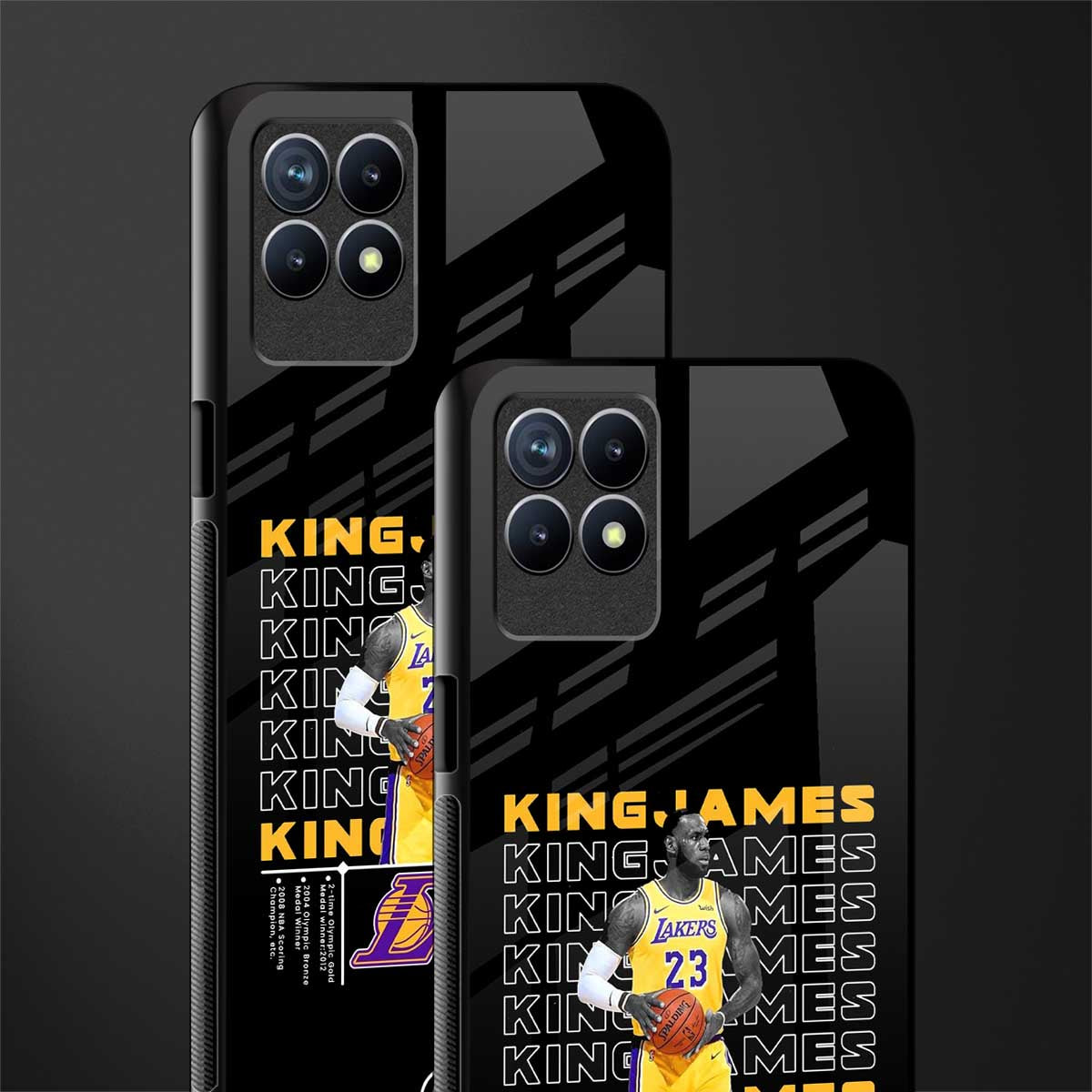 king james glass case for realme narzo 50 image-2