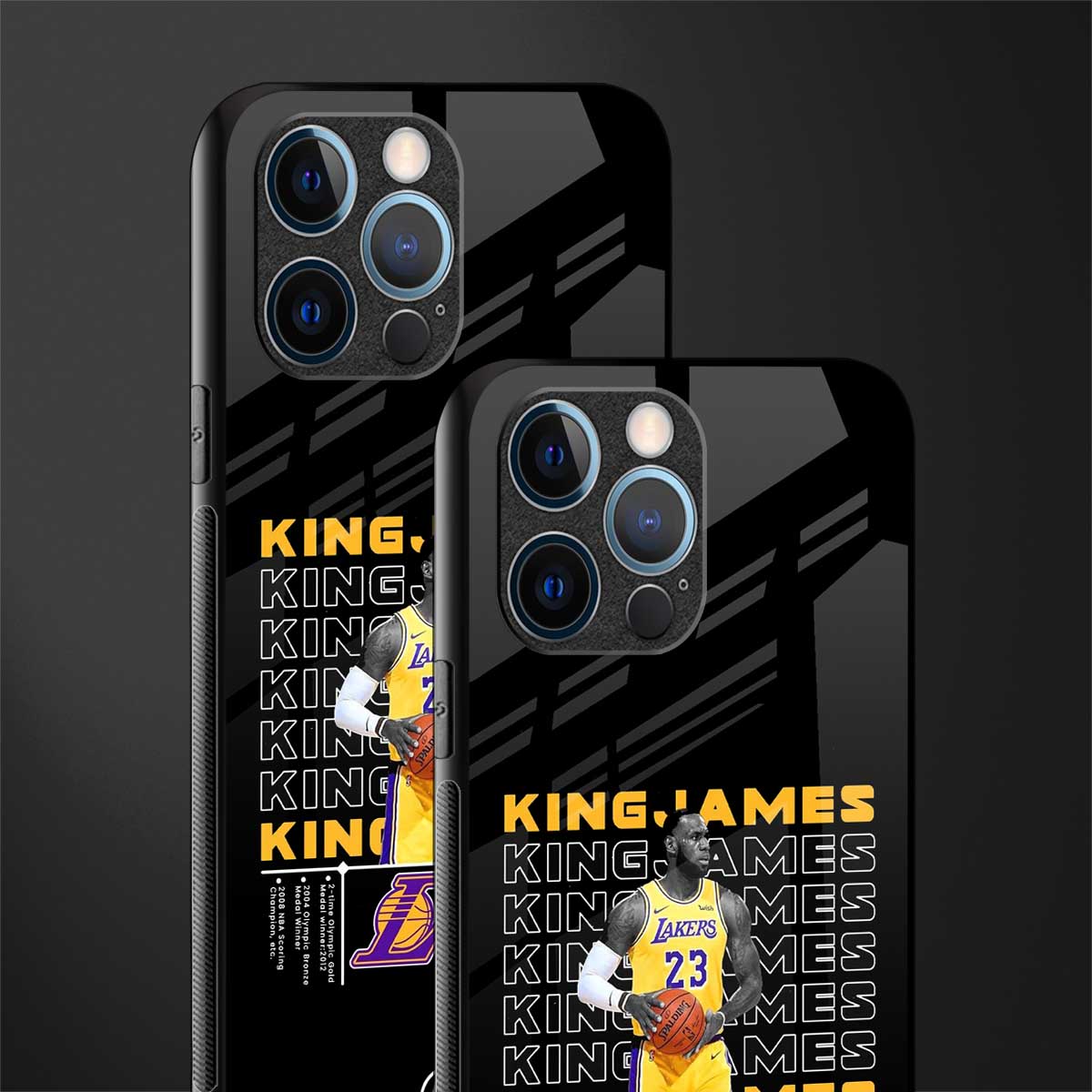 king james glass case for iphone 14 pro image-2