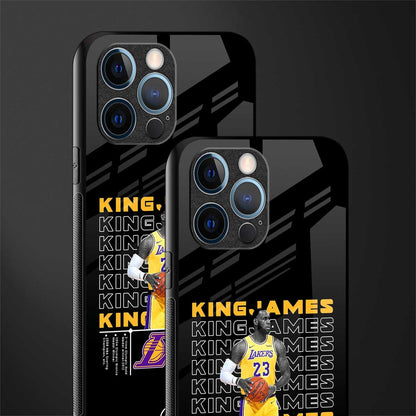 king james glass case for iphone 14 pro image-2