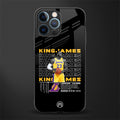 king james glass case for iphone 12 pro image