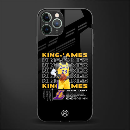king james glass case for iphone 11 pro max image