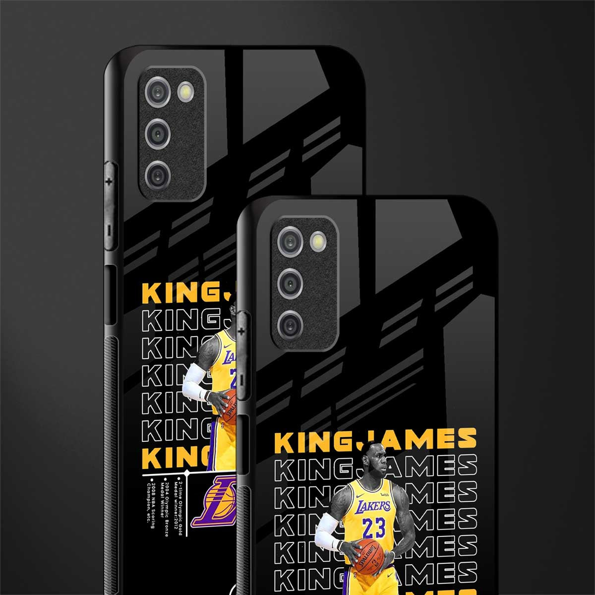 king james glass case for samsung galaxy a03s image-2